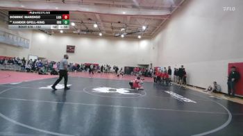 132 lbs Cons. Round 4 - Dominic Marengo, Cincinnati LaSalle vs Xander Gfell-King, Edison