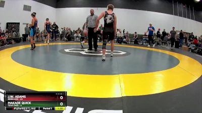 159 lbs Round 2 (6 Team) - J.W. Adams, Rebellion vs Makade Quick, Team Ohio