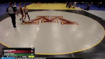 106 lbs Champ. Round 2 - Louis Prouty, Apple Valley vs Chase Mills, St. Michael-Albertville
