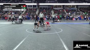 55 lbs Cons. Round 2 - Sam Grossi, SC Punisher vs Easton Fahlgren, Tonganoxie