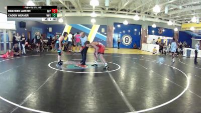 138 lbs Round 6 (8 Team) - Caden Weaver, Wakulla WC vs Brayden Austin, Pasco Wolfpack