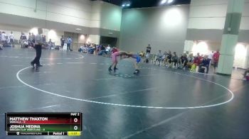 106 lbs Round 3 (6 Team) - Matthew Thaxton, Wakulla vs Joshua Medina, Oregon Clay Wrestling