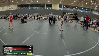 80 lbs Round 1 - Ty Farmer, Quest vs Levi Perrin, Crossroads Wrestling