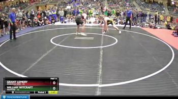 222 lbs Semis & 1st Wrestleback (8 Team) - Grant Lemery, Mountain View vs William Witcraft, Redmond