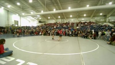 100 lbs Champ. Round 1 - Natalie Bryant, Shootbox Wrestling Club vs Kylee Lance, Uintah Wrestling