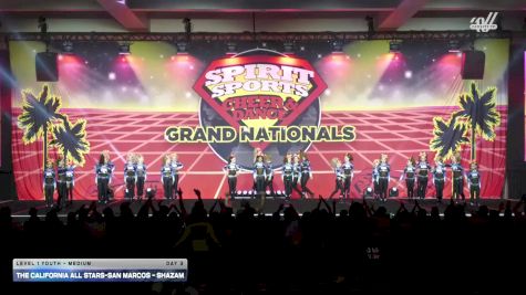 The California All Stars-San Marcos - Shazam [2026 L1 Youth - Medium Day 3] 2026 Spirit Sports Grand Nationals