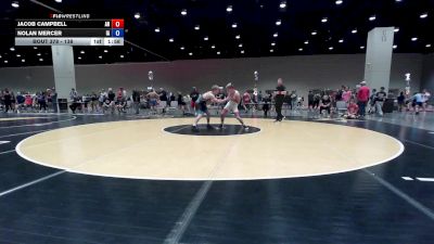 138 lbs Cons. Round 2 - Jacob Campbell, AR vs Nolan Mercer, IA