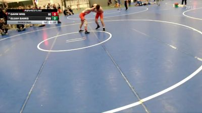 144 lbs Semifinal - Gavin Wiig, Woodbury Central vs Elijah Banks, Pikes Peak Warriors Wrestling