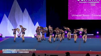 Universal Sonics - Commanders [2026 L3 Junior - D2 - Small - A Wild Card] 2026 The D2 Summit