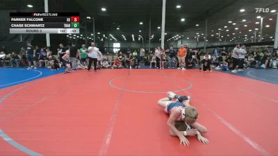 76 lbs Round 2 - Parker Falcone, Keystone Krush vs Chase Schwartz, Team Barracuda