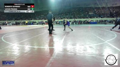 160 lbs Consi Of 32 #1 - Roberto Gutierez, Yukon vs Lucius Fragua, Anadarko