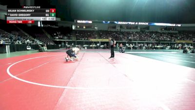 149 lbs Consi Of 32 #2 - Julian Schmilinsky, Ohio State vs David Gregory, Hillsdale