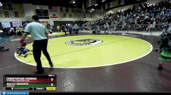 40/45 Semifinal - Rocco Granata, Freedom vs Christopher Moreno, Oceanside Wresling Club