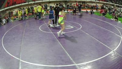 140 lbs Alexis Mariscal, Montana 14U Girls vs Catarina Patino, Utah 14U Girls