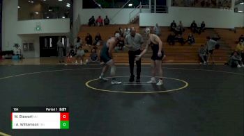 184 lbs 7th Place Match - Andrew Williamson, Trine University vs Will Stewart, Marian University (IN)