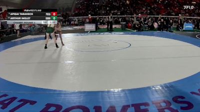 5A 98 lbs Champ. Round 1 - Apisai Tabakece, Pocatello vs Arthur Inglet, Bonneville