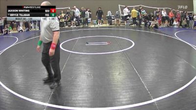138 lbs Champ. Round 1 - Jaxson Whiting, White River vs Bryce Tillman, Peninsula