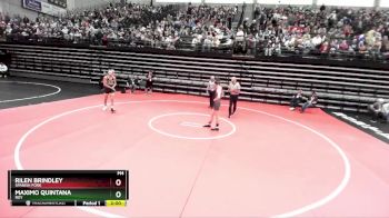 132 lbs Champ. Round 1 - Maximo Quintana, Roy vs Rilen Brindley, Spanish Fork