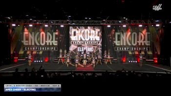Apex Cheer - Electric [2025 L3 Senior Coed - D2 - Medium Day 2] 2025 Encore Grand Nationals