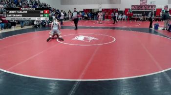 121 lbs 7th Place Match - LeRoy Haaland, LeSueur-Henderson vs Carter Barz, Sauk Rapids-Rice