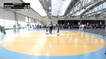 44 lbs Rr Rnd 6 - Trey Sanders, Mat Assassins Blue vs Hunter Mongan, Clearview K3