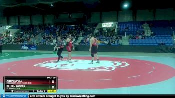 285 lbs Champ. Round 1 - Elijah Novak, St. Cloud State vs Airin Spell, Minnesota State Moorhead