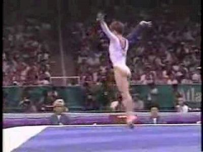 Kerri Strug - 1996 Olympics Team Optionals - Floor Exercise