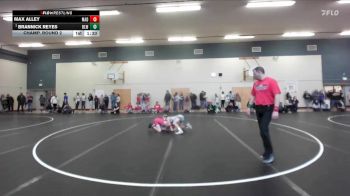 98 lbs Champ. Round 2 - Brannick Reyes, Blackfoot vs Max Alley, Madison