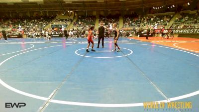 78 lbs Consi Of 8 #2 - Azalea Pennington, Henryetta Knights Wrestling Club vs Sophia Rodriguez, Wolf Pack Wrestling Club TX