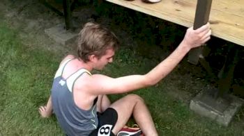 Jack Terwilliger Cheverus 4:14 mile in men's elite mile Maine Distance Gala 2011