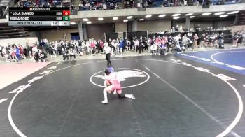 110 lbs Champ. Round 2 - Lola Bianco, Unattached vs Emma Ford, Unattached