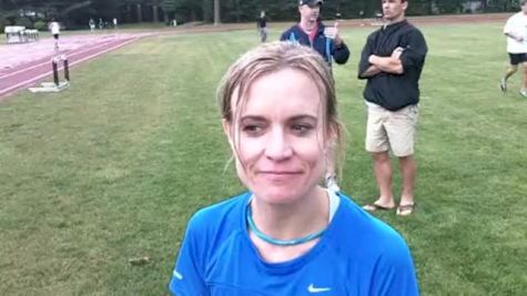 Kristen Barry women's mile champ Maine Distance Gala 2011