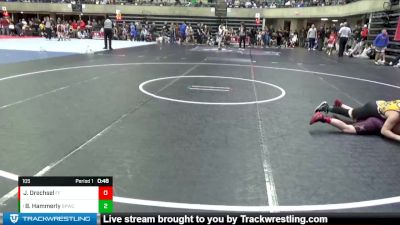 105 lbs Round 1 - Briggs Hammerly, Bonus Points Wrestling Club vs Jayce Drechsel, Fergus Falls