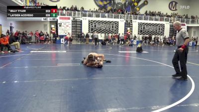 160 lbs R-16 - Billy Tyler, Brentsville-VA vs Layden Acevedo, Berks Catholic