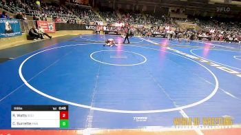 110 lbs Consi Of 8 #2 - Riley Watts, Siouxland Wrestling Academy vs Connor Surrette, PINnacle