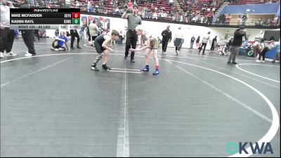 80 lbs Consolation - Mike McFadden, CCYO vs Kaden Rayl, D3 Wrestling Cluib