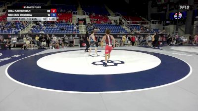 113 lbs Cons. Sub-rd Of 32 - Will Katherman, MN vs Michael Reichow, VA