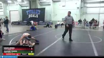 100 lbs Finals (2 Team) - Gavin Green, Terps Xtreme vs Dominik Manna, Joker Squad