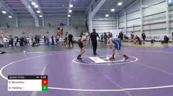 126 lbs Quarterfinal - Gabriel Bouyssou, RI vs Brogan Fielding, NY