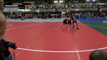 95 lbs Champ. Round 1 - Bryce Altermatt, Wabasso vs Mason Hollenbeck, Holmen Viking Wrestling Club