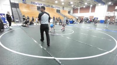 52-56 lbs Round 3 - Savannah Antonio, Socal Hammers vs Shae Caudle, Wrightwood Wrestling Club