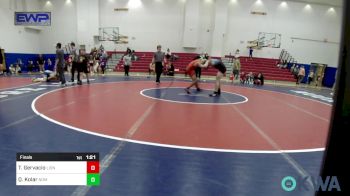 132 lbs Final - Theodore J. Gervacio, Lions Wrestling Academy vs Quade Kolar, Team Nomad