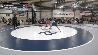 74 kg Champ. Rd Of 128 - Blake Winsor, Beaver Wrestling Club vs Marco Albanese, Bearcat Wrestling Club