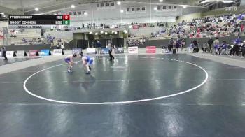 120 lbs Semis (4 Team) - Brody Connell, McCallie School vs Tyler Knight, Father Ryan High School