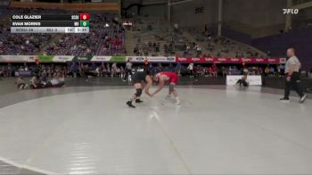 184 lbs Round 1 (16 Team) - Cole Glazier, St. Cloud State vs Evan Morris, Maryville