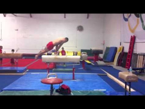 Danell Leyva Pommel Horse routine 6/16/11