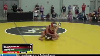 105 lbs Round 3 (6 Team) - Kylee Kurszewski, Wisconsin vs Marley Lucio, Arizona