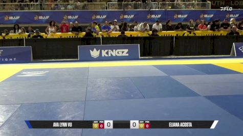 Ava Lynn Vu vs Eliana Acosta 2026 Pan Kids Jiu-Jitsu IBJJF Championship