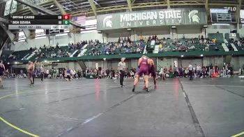 285 lbs Cons. Round 4 - Bryan Caves, Central Michigan vs Ben Szuba, Arizona State