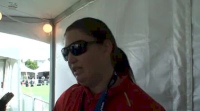 Stephanie Brown-Trafton 1st place W Discus at the USATF Outdoor Championships 2011